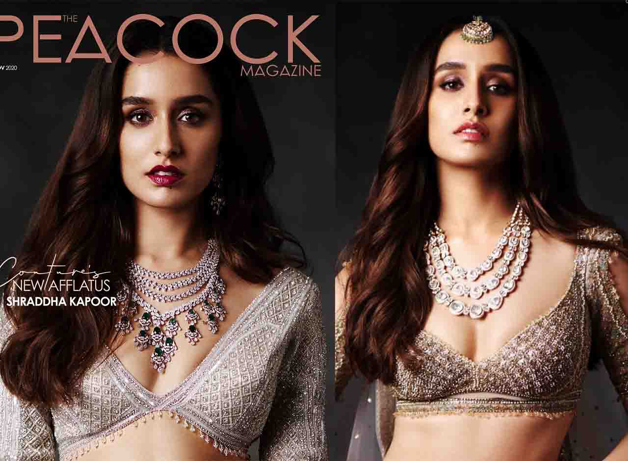 Bold Poses of Shraddha Kapoor for Peacock Magazine