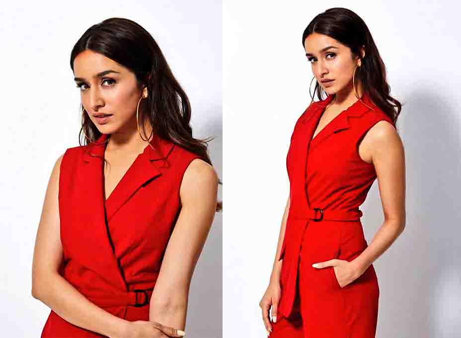 Shraddha Kapoor Hot in Red Dress