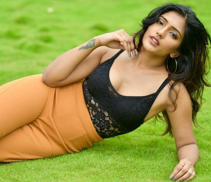 Sizzling Hot photoshoot of Eesha Rebba in Black Top