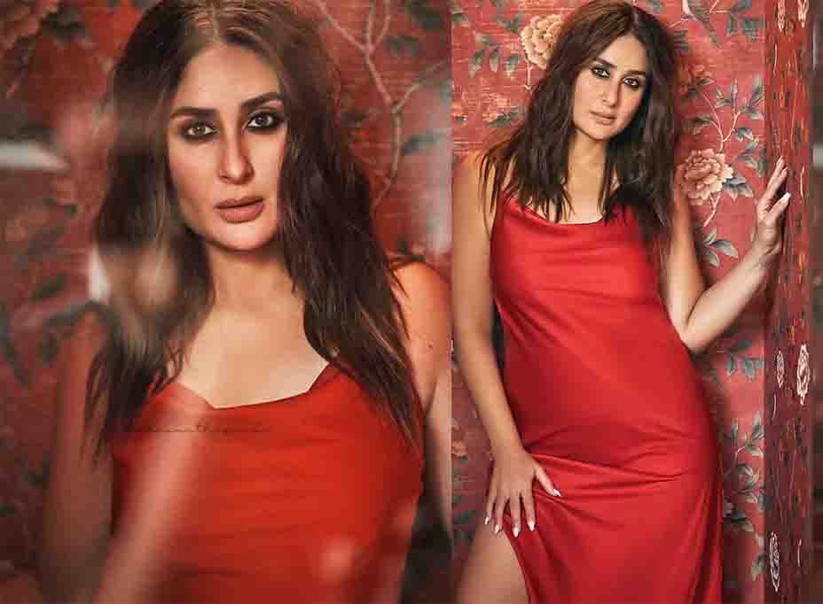 Kareena Kapoor Hot in Red Gown
